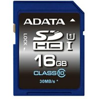 ADATA 16GB Secure Digital SDHC UHS-I Premier Class 10 - ASDH16GUICL10-R