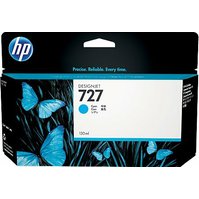 B3P19A - HP inkoustová náplň No.727 - azurová pro T920, T1500, T2500 - originál (130ml)