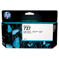 B3P23A - HP inkoustová náplň No.727 - fotografická černá pro T920, T1500, T2500 - originál (130ml)