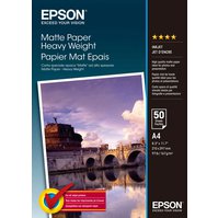 C13S041261 - EPSON Matte Paper Heavy Weight, A3, 167g/m2 - 50 listů