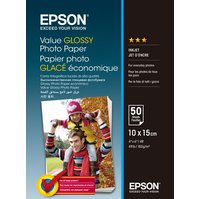 C13S400038 - EPSON Value Glossy Photo Paper 10 x 15cm, 183g/m2 - 50 listů