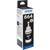 C13T66414A - EPSON inkoustová nádržka T6641 pro L3050, L3060, L386 - černá, originál