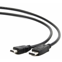 Cablexpert DisplayPort kabel na HDMI, M/M, 3m, černý - CC-DP-HDMI-3M