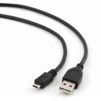 Cablexpert USB 2.0 A-plug to Micro B-plug 0,5m, černý - CCP-mUSB2-AMBM-0.5M