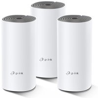 TP-LINK AC1200 Whole-home Mesh WiFi System Deco E4 (3-pack), 2x10/100 RJ45