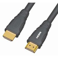 PremiumCord HDMI kabel, zlacené konektory, HDMI 1.3b - 1m - KPHDMI1