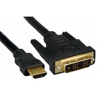 PremiumCord kabel HDMI - DVI-D , zlacené konektory, 10m - kphdmd10