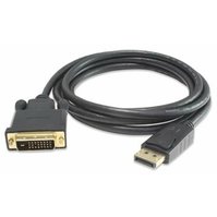 PremiumCord DisplayPort na DVI - převodník M/M, 1m - kportadk02-01