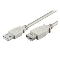 PremiumCord USB 2.0 Prodlužovací kabel, konektory A-A, délka 0,5m - kupaa05
