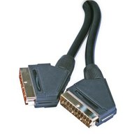 PremiumCord SCART video kabel, 1m - kjss-1