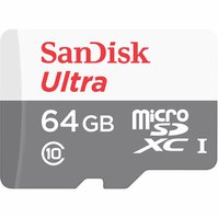 SanDisk Ultra micro SDXC 128GB, Class 10 UHS-I + adaptér - SDSQUNR-128G-GN3MA