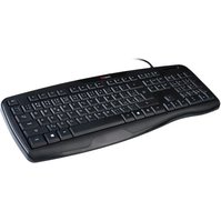 C-TECH KB-107 - klávesnice USB, ERGO CZ/SK, černá