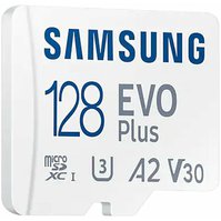 SAMSUNG MB-MC128KA EVO Plus - 128GB Micro SDXC Card - Class 10 + adaptér
