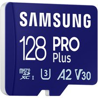 SAMSUNG micro SDHC 128GB PRO Plus + SD adaptér - MB-MD128SA/EU