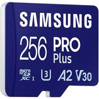 SAMSUNG micro SDXC 256GB PRO Plus + SD adaptér - MB-MD256SA/EU