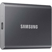 SAMSUNG Portable SSD T7 - Externí SSD USB-C, 1TB, šedý - MU-PC1T0T/WW