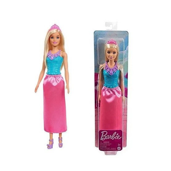 Mattel Barbie Dreamtopia - Blond panenka v růžových šatech,.jpg