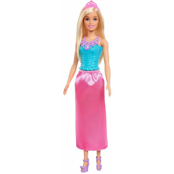 Mattel Barbie Dreamtopia - Blond panenka v růžových šatech.jpg