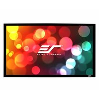 EliteScreens rámové plátno 100''; 124 x 221; 16:9; černý rám 6cm; ER100WH1