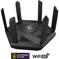 ASUS RT-AXE7800 - Wireless AXE7800 Wifi 6E Tri Band Router, 1x 2.5G Mbps LAN, 4x Gigabit LAN