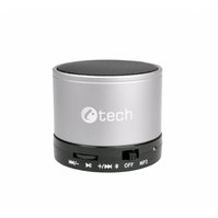 C-TECH SPK-04S Bluetooth reproduktor, stříbrný