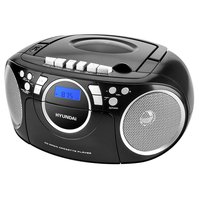 Radiomagnetofon s CD Hyundai TRC 788 AU3BS černý/stříbrný