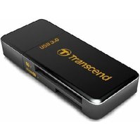 TRANSCEND TS-RDF5K - USB 3.0 čtečka paměťových karet SDHC (UHS-I) / SDXC (UHS-I) / microSDHC (UHS-I) / microSDXC (UHS-I), černá