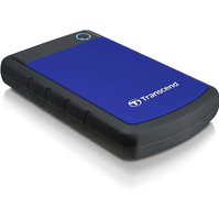 Externí HDD 2,5" TRANSCEND StoreJet 25H3B - 1TB, USB 3.0 - černo-modrý (TS1TSJ25H3B)