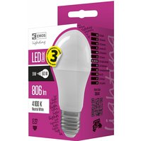 Emos LED žárovka Classic A60 9W E27 neutrální bílá ZQ5141