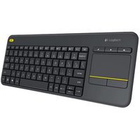 LOGITECH K400 plus - Bezdrátová klávesnice USB, CZ-SK layout - černá