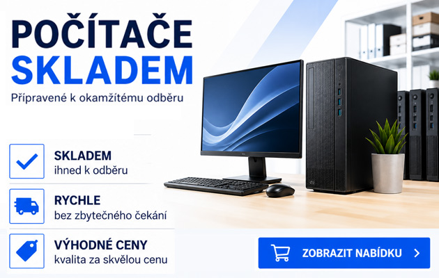 Počítače skladem
