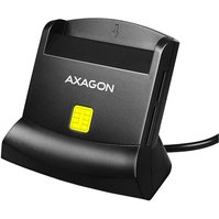 AXAGON CRE-SM2 - USB externí čtečka 4-slot Smart card / ID card (eObčanka) + SD / microSD / SIM