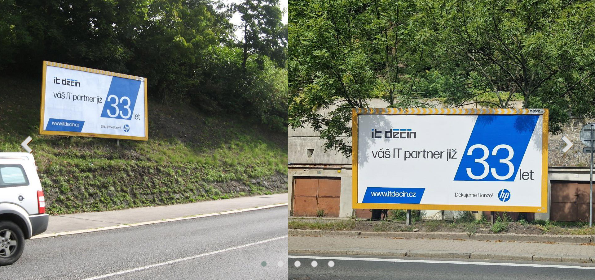 Bannery od HP - děkujeme