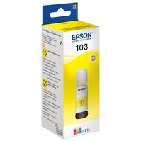 C13T00S44A - EPSON inkoustová nádržka 103 pro EcoTank pro L3110, L3150 - žlutá, originál