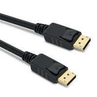 PremiumCord DisplayPort 1.4 přípojný kabel M/M, zlacené konektory, 0,5m - kport8-005