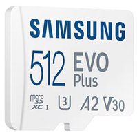 SAMSUNG MB-MC512SA EVO Plus - 512GB Micro SDXC Card - Class 10 + adaptér