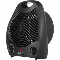 ECG TV 3030 Heat R Black teplovzdušný ventilátor